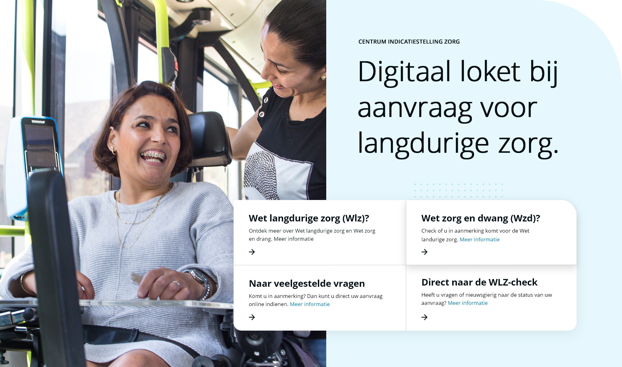 ciz.nl website header