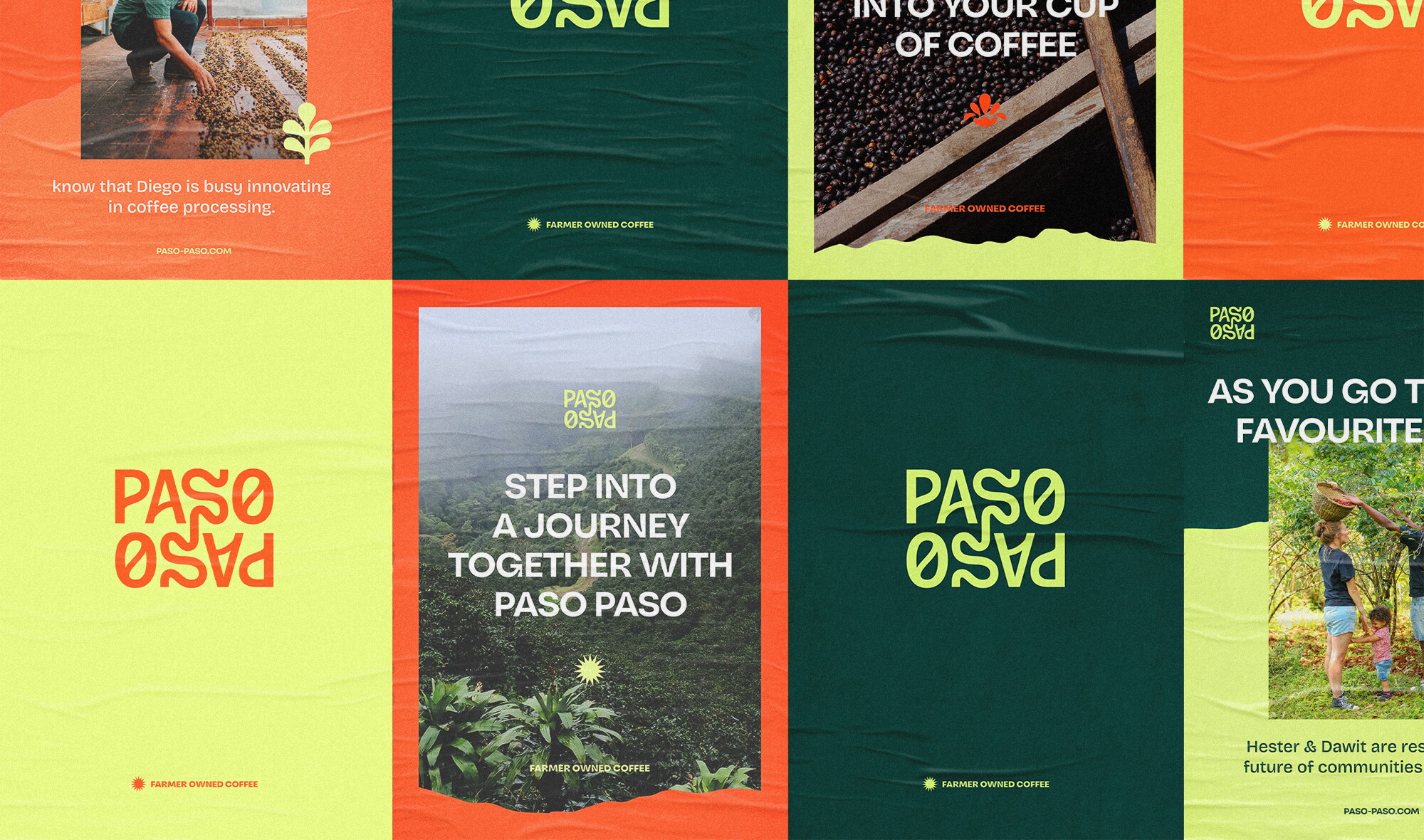 Paso Paso Bewustwording posterwall onderkant