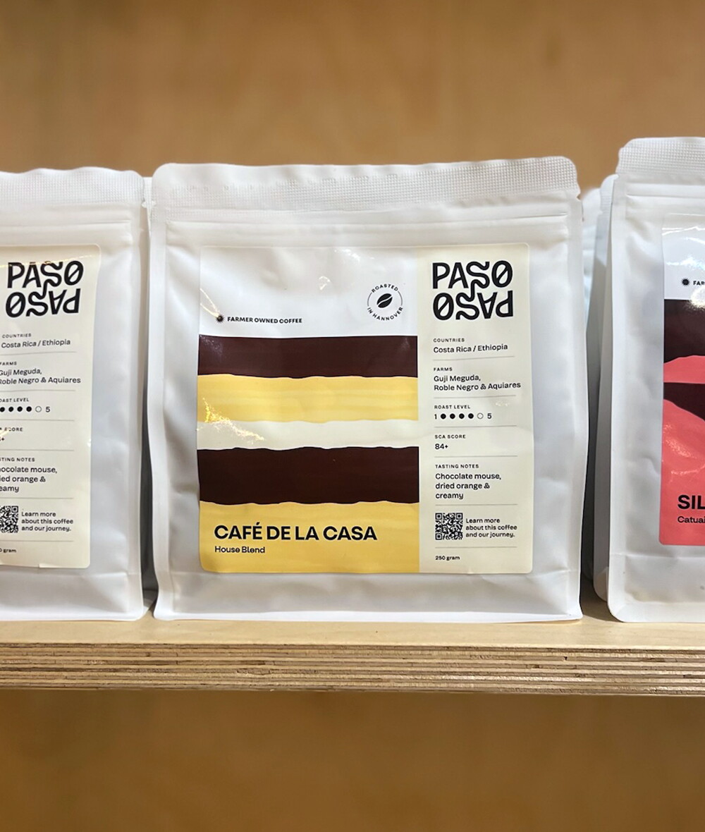 Paso Paso verpakking Cafe de la Casa