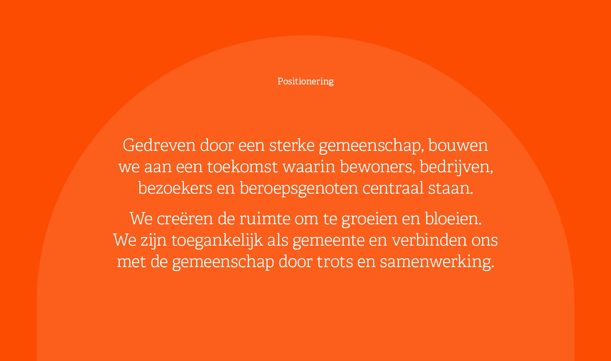 Gemeente Oosterhout positionering 2025
