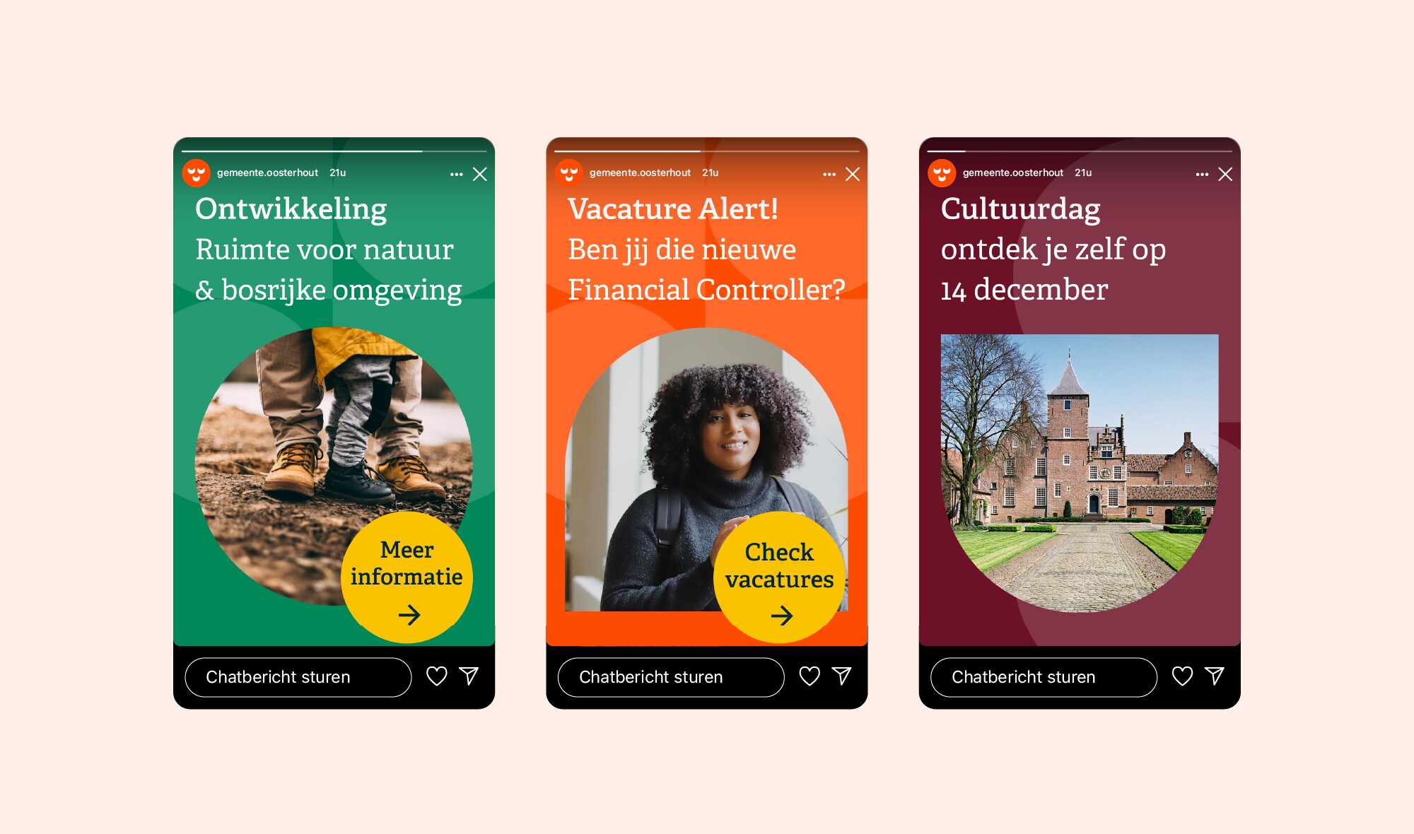 Gemeente Oosterhout instagram stories