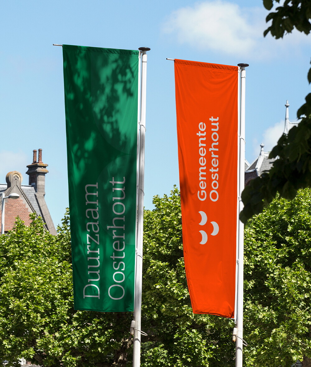 Gemeente Oosterhout vlaggen