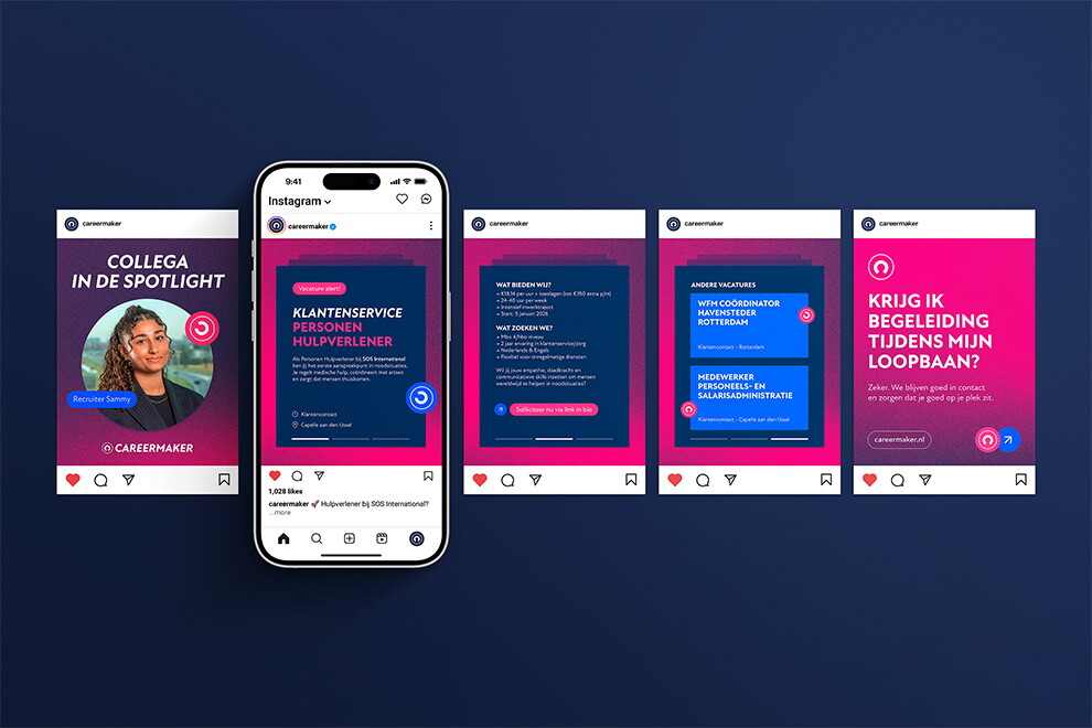 socials template careermaker