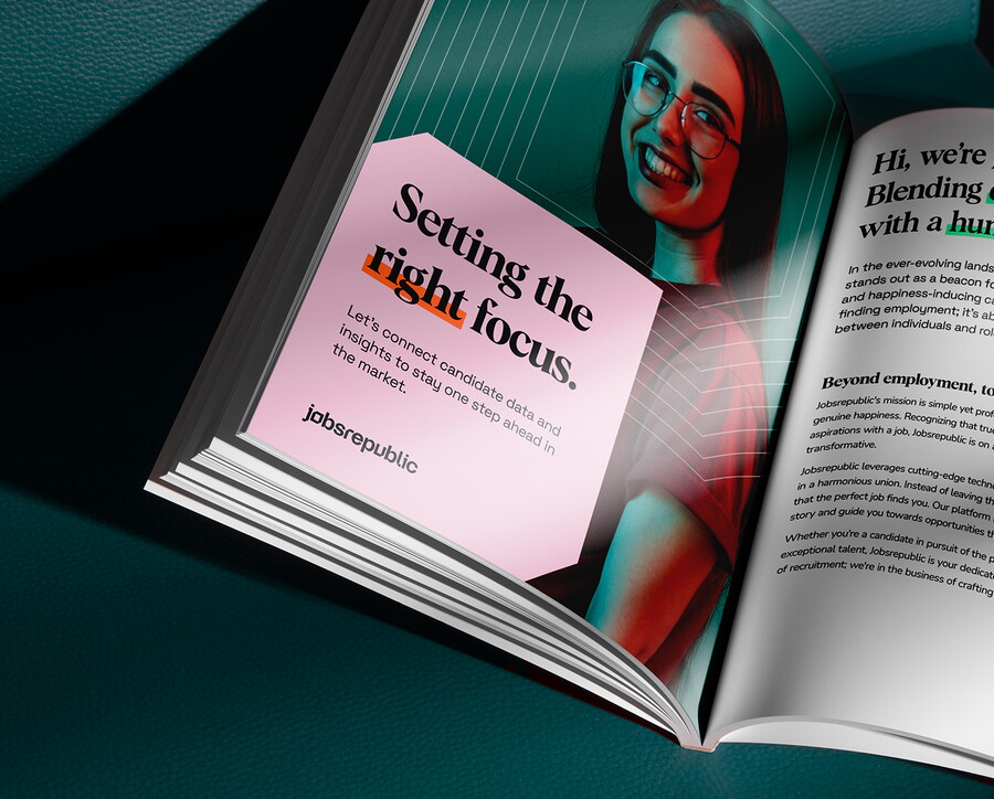 Jobsrepublic open boek met nieuw ontwerp