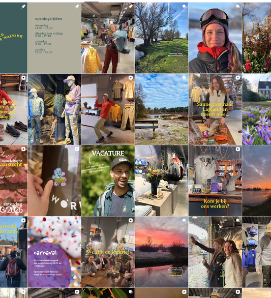 instagram feed world of walking