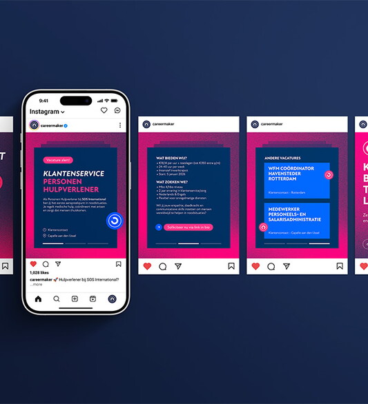 socials template careermaker